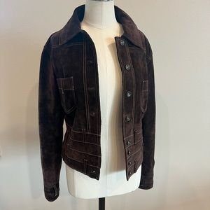 Saguaro suede, leather jacket